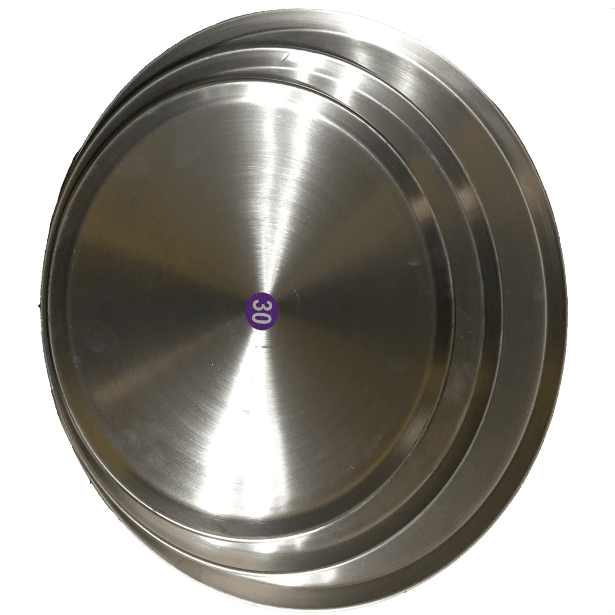 Pizza Baking Pan & Pizza Molds - Silver - View 1