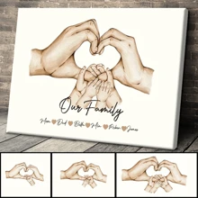 Catygift Custom Canvas Wall Art, Ideal Gift For Housewarming, Valentine's Day, Birthday, Graduation, Suitable For Slow Living, Autumn, Casual Occasions - As Shown - View 7
