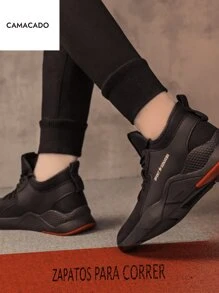 Men Sneakers - 黑色 - 查看 1