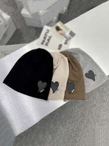 1 件新款设计针织无檐便帽，春夏防风睡帽产后头巾情人节 - 多色 - 查看 6