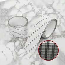 1pc/2pcs Summer Durable Self-Adhesive Mesh Patch Repair Kit - 2 Rolls, For Repairing Tears And Holes, Suitable For Household Insect And Mosquito Net Repair, Fabric Compatible, Non-Waterproof - Multicolor - View 11