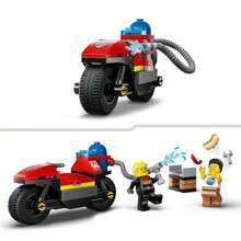 Juego de construccion Moto de Rescate de Bomberos Lego City (LEGO 60410) ✅ Entrega 24/48h a España (península) - Multicolor - Ver 6