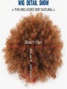 Alta Afro Puff Headwrap Coda di cavallo a stringa Ricciolo kinky Codino Wrap-Wig 2 in 1 Updo fascia per capelli extension per donne