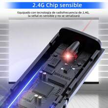 SHIXIONG Presentador Inalámbrico, con recargable de Presentación Clicker,Equipado con USB plug and play de presentador de diapositivas inalámbrico,Aplicable a PPT, Word, Excel, etc - Rosa - Ver 6