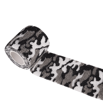 Ueasy 1 rollo de 5cm*4.5m de tela camuflada protectora estilo militar, cinta de tela elástica camuflada para equipos, cámaras y herramientas - empaque de camuflaje retráctil versátil para todo tipo de usuarios