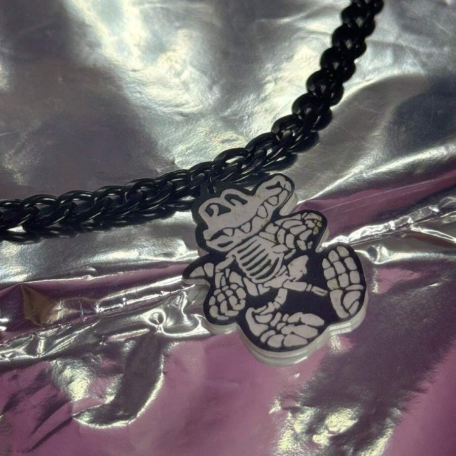 Collar Alvaro Díaz Coco Esque - Blanco - Ver 1