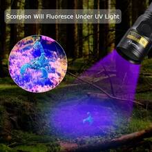 Alonefire SV43 36W Lampe Torche UV LED 365nm Rechargeable Lampe