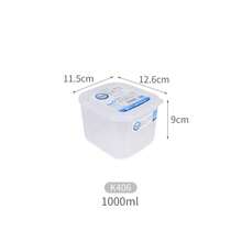 Silver Ion Antibacterial Crisper Refrigerator Special Meat Frozen Sealed Storage,Storage,Kitchen Organiser,Kitchen Items,Room Decor,Home Decor. - White - View 9