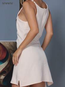 Women Dresses - Beis - Ver 6