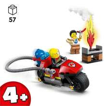 Juego de construccion Moto de Rescate de Bomberos Lego City (LEGO 60410) ✅ Entrega 24/48h a España (península) - Multicolor - Ver 4