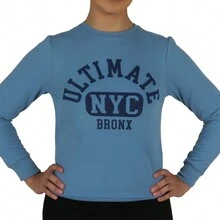 Sudadera Gorro Tipo Hoddie Ropa Para Gym Azul - Azul - Ver 2