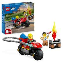 Juego de construccion Moto de Rescate de Bomberos Lego City (LEGO 60410) ✅ Entrega 24/48h a España (península) - Multicolor - Ver 5