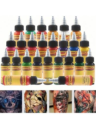 Eternal Tattoo Ink - Top 25 Color Set – Ultimate Tattoo Supply