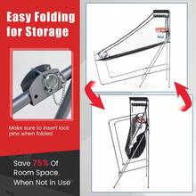 (Red+Blue) Basketball Arcade Game Indoor, Sports Basketball Arcade Shootout With LED Scoreboard, 4 Basketballs, Inflation Pump, Electronic Double Basketball Hoop Game For 2 Player - Red - View 9