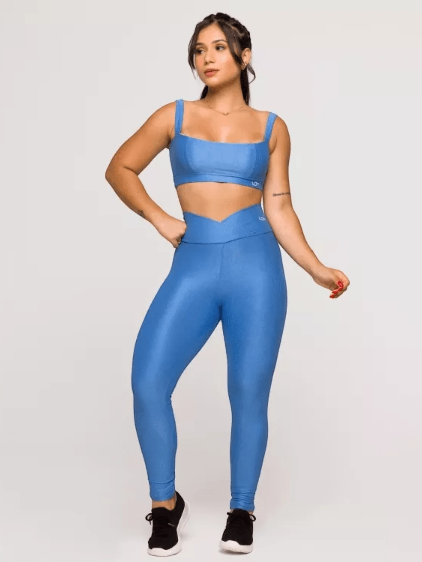 LOT FITNESS Women Sports Sets - 藍色 - 查看 1