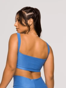 LOT FITNESS Women Sports Sets - 藍色 - 查看 3