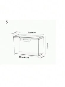 1 Stück/Schubladen Aufbewahrungsbox, multifunktionaler staubdichter Behälter, große Kapazität für Karten & Fotos & Spielkarten, mit Zahnstocher und Reinigungsstab Organizer, für Make-up & Gesichtsmasken, geeignet für Eitelkeits-Schubladen, Bad & Schlafzimmer Schreibtisch Kleinteile Aufbewahrung, Schulmaterial Dekorationen Herbst Dekor Festival Dekor Raumdekor Heimdekor Schlafzimmer Dekor - Verschiedenfarbig - Übersicht 16