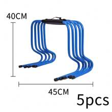 Estante de obstáculos, estante de vallas, combinación de estante de vallas pequeñas para campo, equipo de entrenamiento de fútbol, ejercicio de fitness físico, estante de vallas
