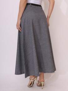 Women Skirts - 灰色 - 查看 4