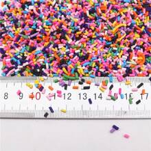 2-10mm Short Long Polymer Clay Cylindrical Candy Sprinkles Hot Soft Pottery For Decoration DIY Crafts Filler Accessories 20g/Bag