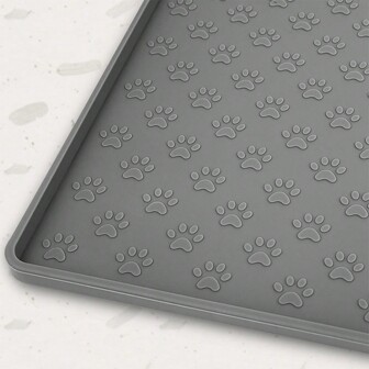 1 pezzo Tappeto per animale domestico silicone zampa dettaglio