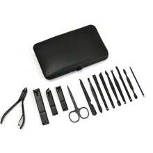 TOEDO Professional Stainless Nail Clipper Set, Multi-Functional Manicure Set Portable Nail Care Kit For Men Women Friends And Parents - Yellow - View 3