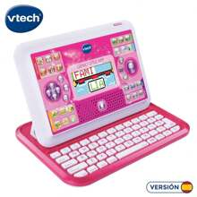 Ordenador Genio Little App con pantalla Color Rosa y 80 actividades 18,4x26,3x4 cm ✅ Entrega 24/48h a España (península) - Relojes y Ordenadores - Vtech - Ref. 80-155557