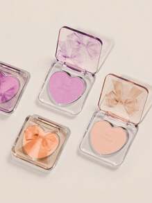 ETUDE Heart Pop 腮红 #Super Sunset，天鹅绒粉质，云朵腮红效果，轻盈如第二层肌肤，万无一失的渐变色，纤薄包装，玻璃肌妆容，K-Beauty，韩国彩妆，4g/0.14oz - #Super Sunset - 查看 8