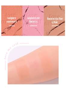 ETUDE Heart Pop 腮红 #Super Sunset，天鹅绒粉质，云朵腮红效果，轻盈如第二层肌肤，万无一失的渐变色，纤薄包装，玻璃肌妆容，K-Beauty，韩国彩妆，4g/0.14oz - #Super Sunset - 查看 10