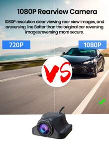 E-ACE 4K Car DVR Mirror Ultra HD 3840*2160P Dashcam Video Recorder Night Vision 1080P Rear Camera  Support GPS WIFI For Auto - A37P With 6M Rear View Camera and GPS - View 8