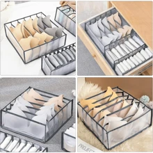 1pc/3pcs 11-Grid 6-Grid Hộp đựng đồ lót có ngăn kéo, Ngăn kéo đựng quần áo có thể gập lại để đựng đồ lót, áo ngực, tất, Đồ trang trí tiết kiệm không gian gia đình, Đồ trang trí lễ hội, Đồ trang trí phòng, Đồ trang trí nhà, Đồ trang trí phòng ngủ, Quần váy, Giày dép, Quần jean, Giày bốt, Váy, Phòng ngủ, Đồ tổ chức, Đồ lưu trữ tại nhà, Áo phông trắng cho nữ, Quần đen cho nữ, Quần áo mùa đông cho nữ, Váy, - nhiều màu - Xem 10