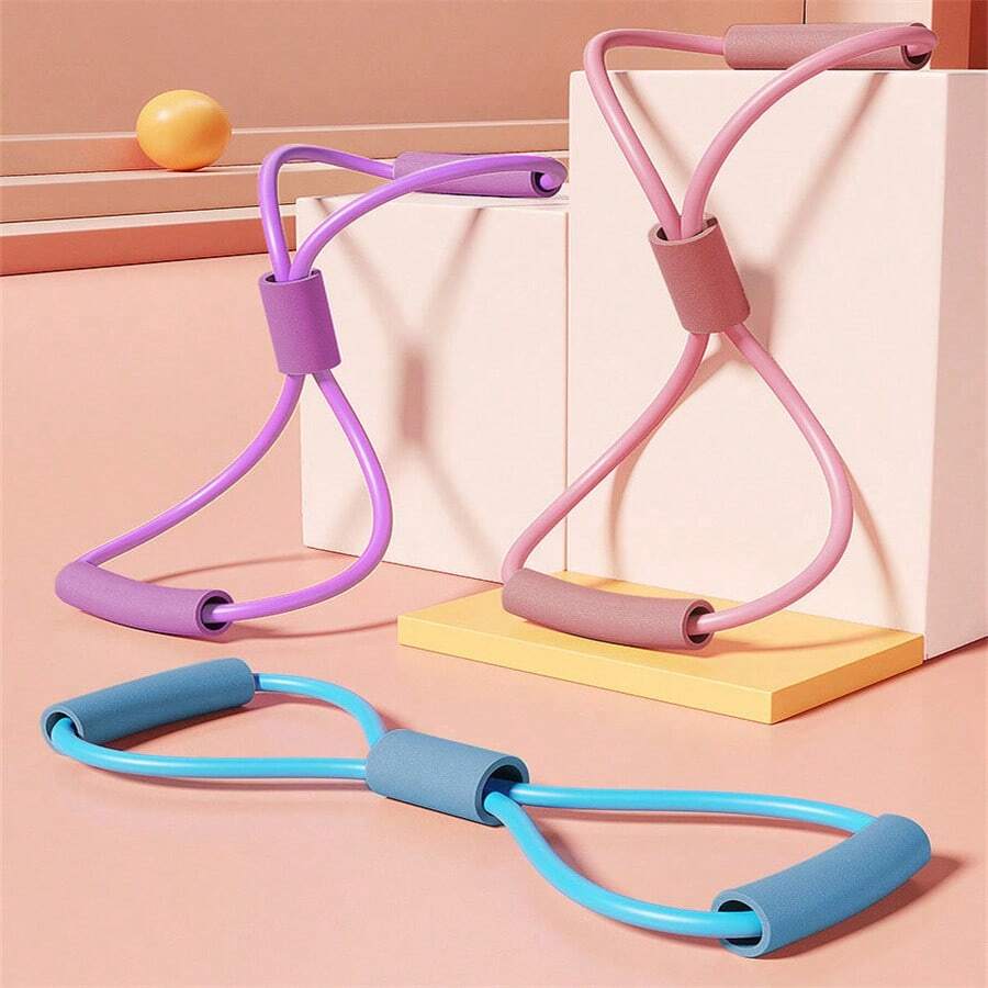 1pc Figure 8 Pull-Up Exerciser For Back Muscles Yoga Training Equipment ...