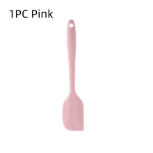 Set de herramientas de cocina para hornear de 4 piezas/1 pieza con espátula de silicona para crema, mermelada y mantequilla, fácil de limpiar, adecuado para casa, restaurante, tienda de postres
