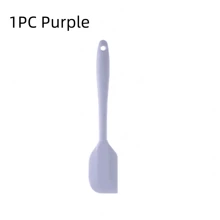 Set de herramientas de cocina para hornear de 4 piezas/1 pieza con espátula de silicona para crema, mermelada y mantequilla, fácil de limpiar, adecuado para casa, restaurante, tienda de postres
