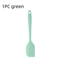 Set de herramientas de cocina para hornear de 4 piezas/1 pieza con espátula de silicona para crema, mermelada y mantequilla, fácil de limpiar, adecuado para casa, restaurante, tienda de postres