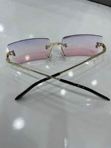 Women Sunglasses - Màu Hồng baby - Xem 6