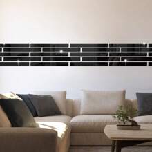 Bộ 12 khung gương Acrylic trang trí, thích hợp cho tường, trần nhà, gương treo tường trang trí tường phòng trang trí gương treo tường gương cho phòng trang trí nhà trang trí phòng tắm trang trí phòng khách - Nhiều màu - Xem 3