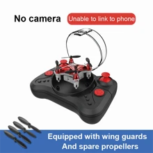 K01 迷你遙控飛行器無人機航拍HD高清直升機四軸飛行器成人玩具一鍵起降簡單操作WiFi實時傳輸無頭模式高度維護與收納盒聖誕萬聖節感恩節禮物 - 黑色 - 查看 11