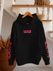 Men Hoodies - 黑色 - 查看 2
