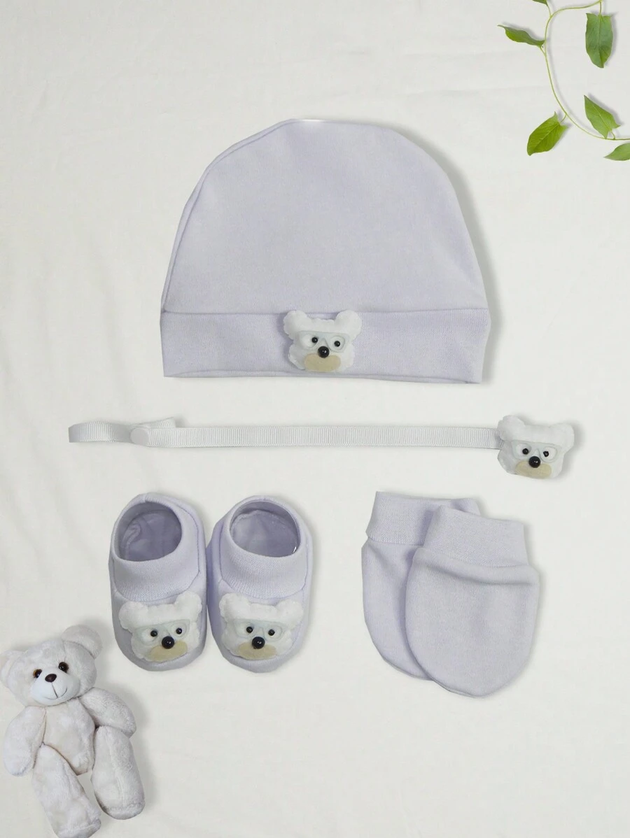 Phụ kiện tóc cho bé - trắng - Xem 1