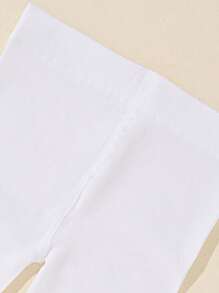 1pair Baby Girls' Princess Gold Butterfly Breathable And Comfortable Tights, Suitable For Daily Wear Or Party Outfits