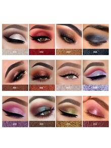 HANDAIYAN極光珠光眼影 + 單色馬鈴薯泥閃光眼影，淨含量：2.5g - 01 Bright Lux - 查看 5