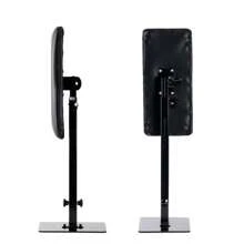 Apoio de braço para tatuagem, apoio para os pés, apoio de braço ajustável, suporte de tatuagem preto, apoio de braço 68-100cm, apoio para as pernas - Preto - Ver 3