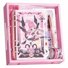 1 Set Super Cute Beginner's Journaling Kit, Student Notebook Set, Planner Journal For Class Notes And Diaries, Great For Office, School Prizes, And Back To School Gifts - Multicolor - View 13