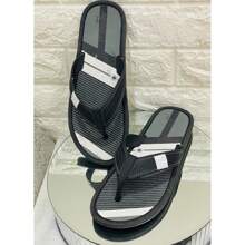 Men Flip Flops & Slides - Xám - Xem 1