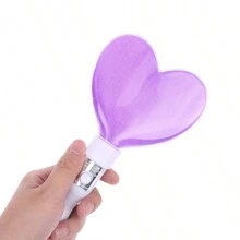 荧光棒，闪光 LED 棒欢呼发光玩具派对装饰，闪光音乐会和派对欢呼棒，多色荧光指挥棒，适用于夜间活动、圣诞节 - 彩色 - 查看 8