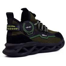 Men Sneakers - 軍綠色 - 查看 4