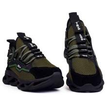Men Sneakers - 軍綠色 - 查看 6