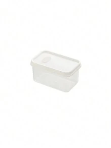 1 Kitchen Refrigerator Sealed Fresh-Keeping Box  Plastic Portable Drum Storage Box Fresh-Keeping Jar - White - View 11