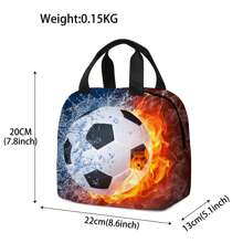 Wasserdichte isolierte Lunch Cooler Tasche für Kinder mit weichem Futter hält das Essen frisch in Schul-Lunchboxen für Teenager Jungen Mädchen, Schule, Arbeit, Picknick
